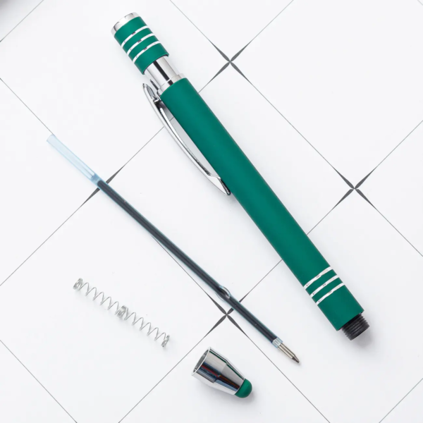 Metal Ball Pen With Stylus Pen