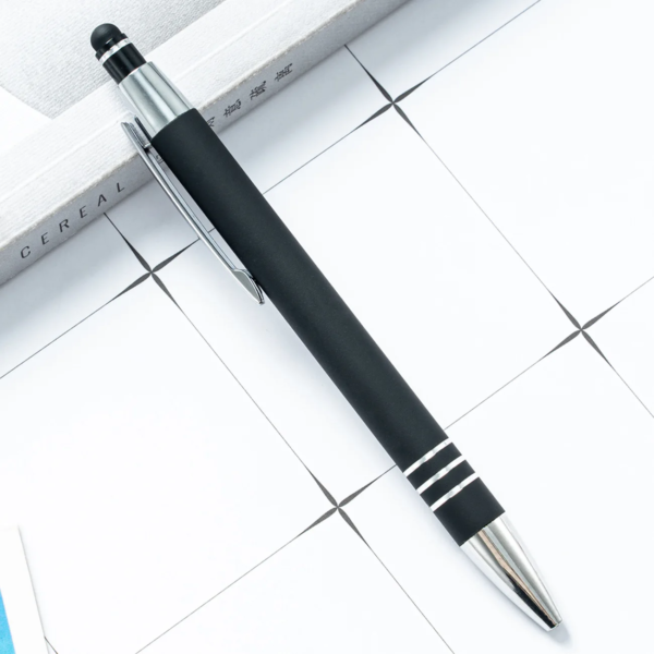 Metal Ball Pen With Stylus
