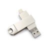Metal Swivel Lightning USB Drive