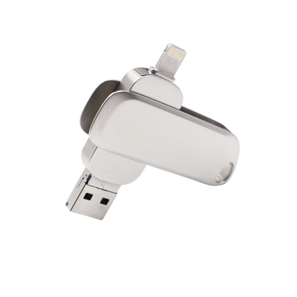 Metal Twist Lightning USB Stick