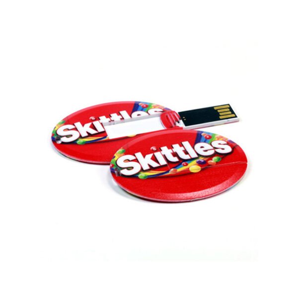 Mini Round Card USB Flash Drive