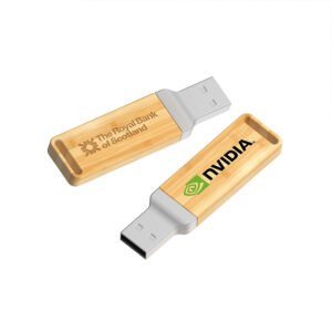 Mini Bamboo USB Flash Drive