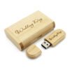 Maple Oval USB Flash Drive