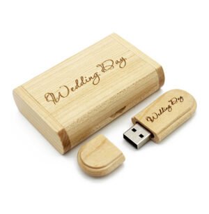 Maple Oval USB Flash Drive