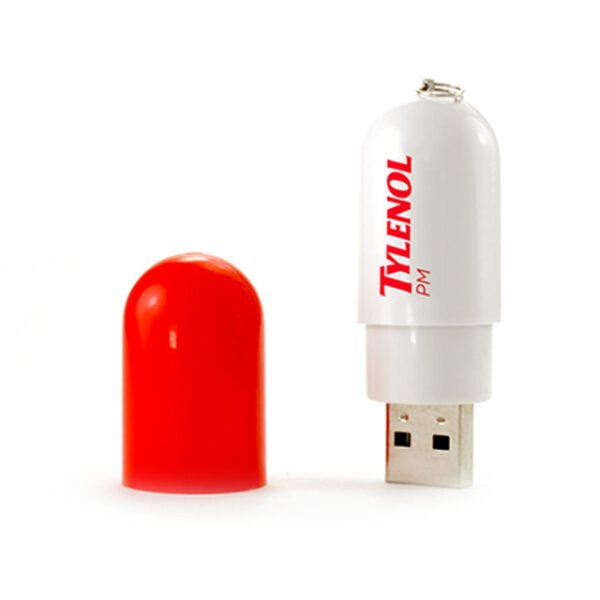 Pill Shape USB Flash Drive