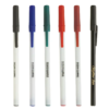 Plastic Ballpoint Pen With Cap