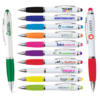 Plastic Ballpoint Pen With Stylus