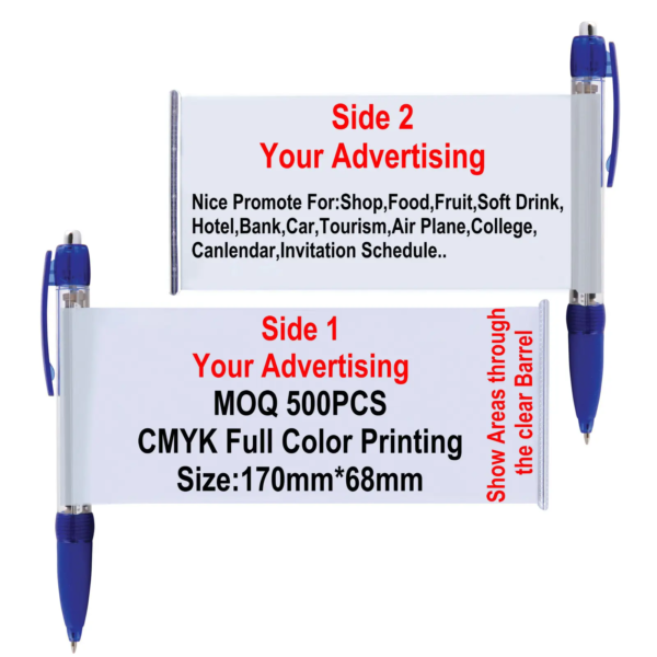 Pull Painting Advertising Ballpoint Pen