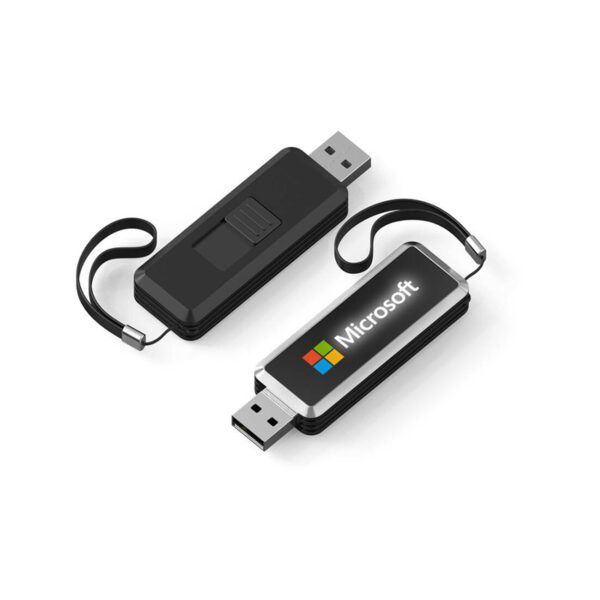 Pushing Led USB Flash Drive