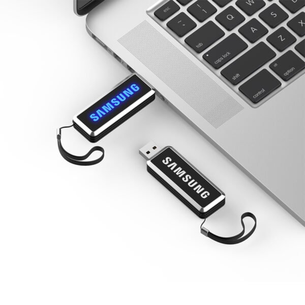 Pushing Led USB Flash Drive