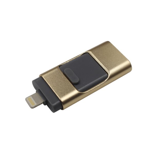 Pushing Lightning USB Stick