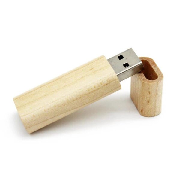 Rectangular Wooden USB Flash Drive