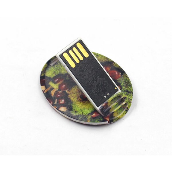 Mini Round Card USB Flash Drive