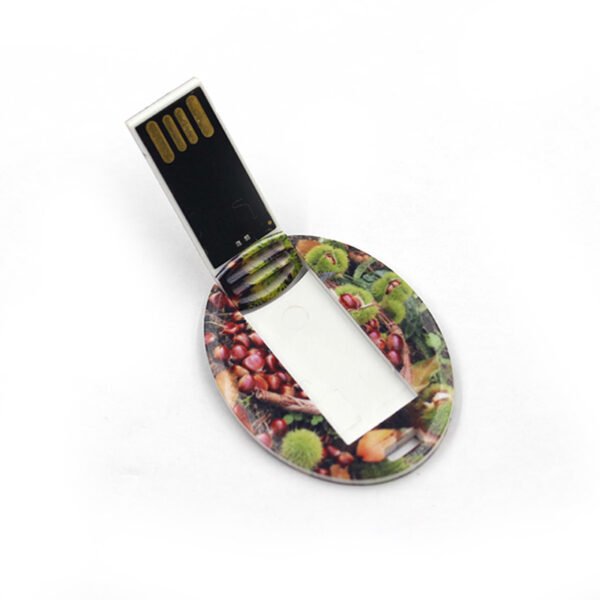 Mini Round Card USB Flash Drive