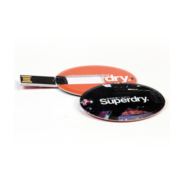 Mini Round Card USB Flash Drive