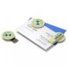 Round Wheat Clip USB Drive