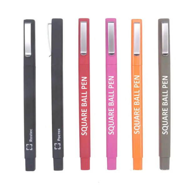 Rubber Pen Barrel Ballpoint Pen