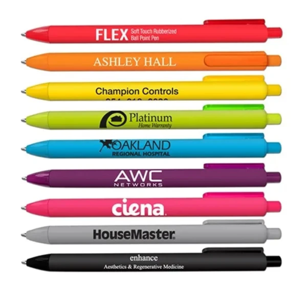 Rubberized Ballpoint Pen