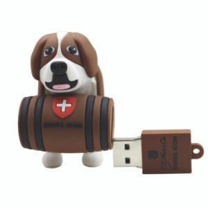 Saint Bernard Dog USB Flash Drive