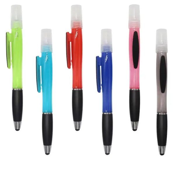 Spray Ballpoint Pen With Stylus