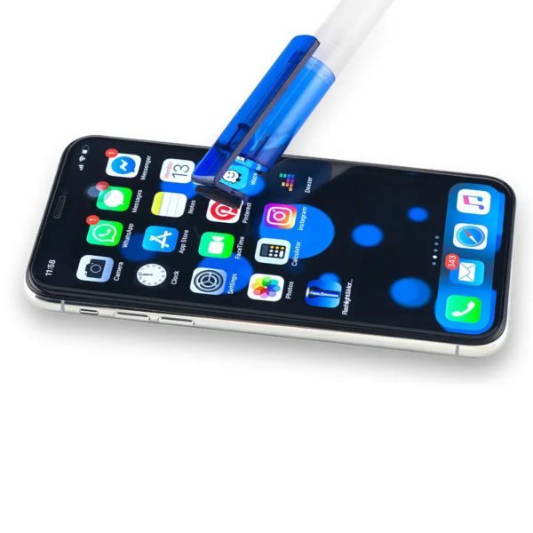 Spray Pen Cell Phone Holder Stylus Pen