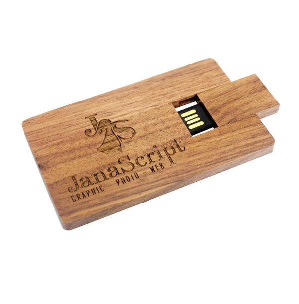 Wooden Card USB Flash Drive