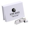 White Leather USB Flash Drive