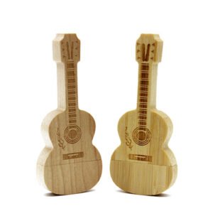 Wooden Guitar USB Flash Drive