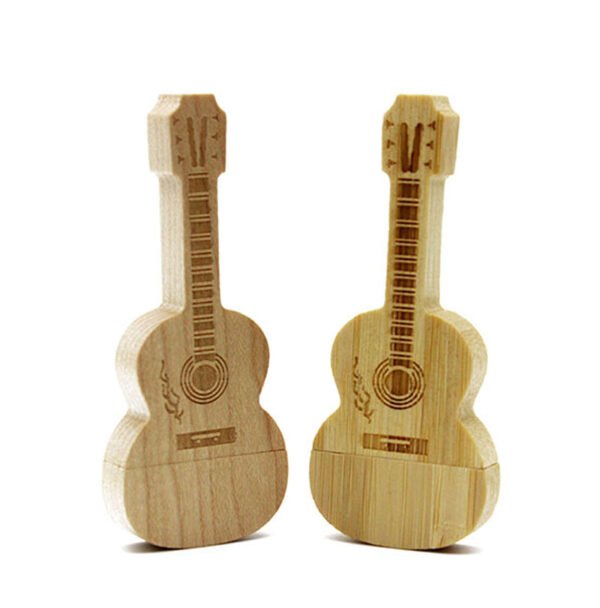 Wooden Guitar USB Flash Drive