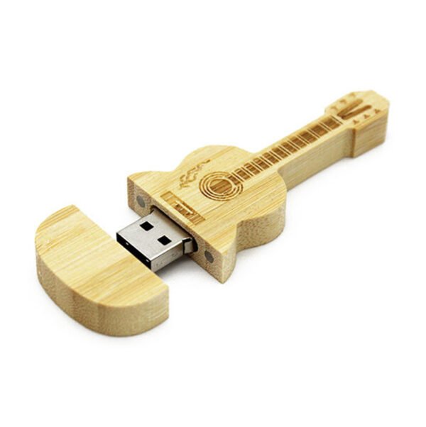 Wooden Guitar USB Flash Drive