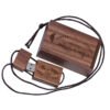 Wooden Lanyard USB Flash Drive