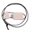 Wooden Lanyard USB Flash Drive