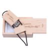 Wooden Lanyard USB Flash Drive