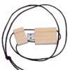 Wooden Lanyard USB Flash Drive