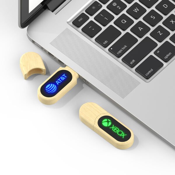 Wooden Led USB Stick