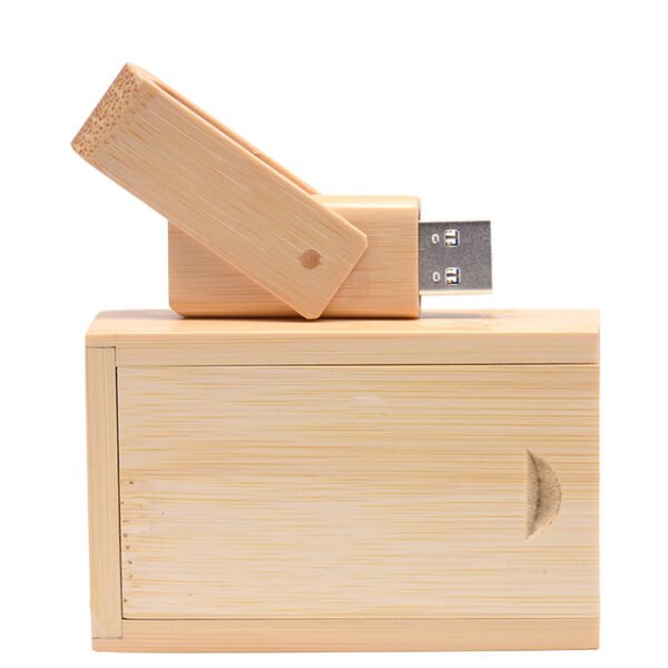 Wooden Twist USB Flash Drive
