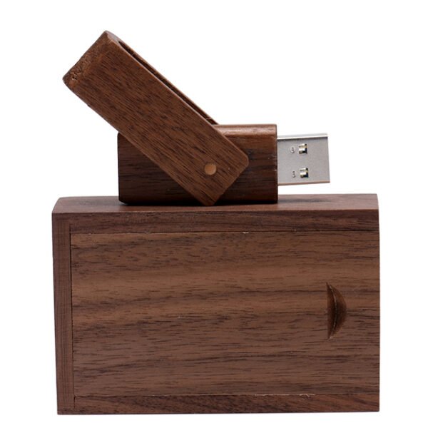 Wooden Twist USB Flash Drive