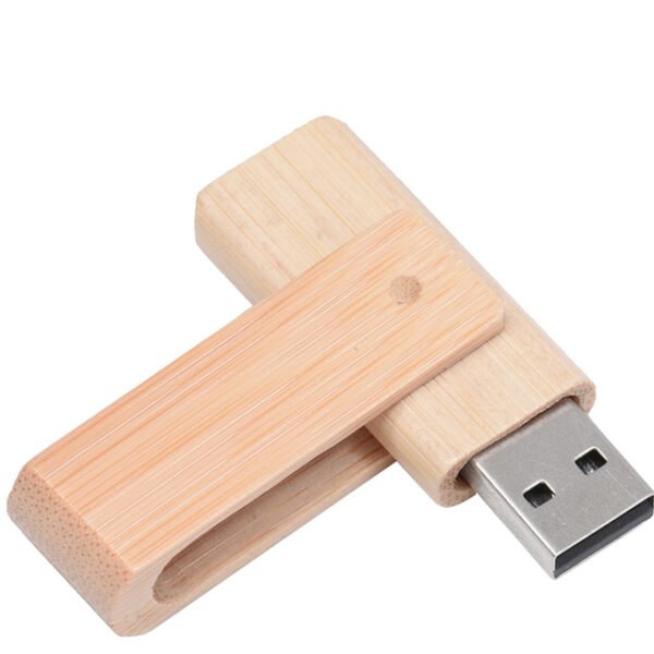 Wooden Twist USB Flash Drive